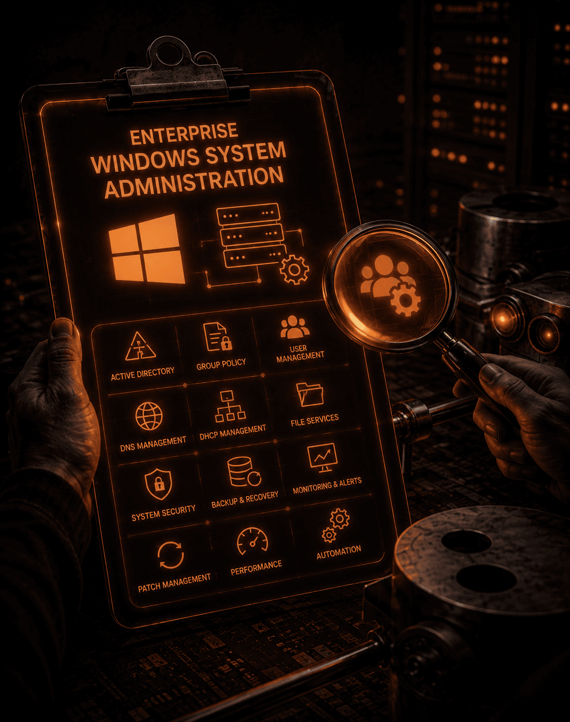 Администрирование корпоративных систем Windows