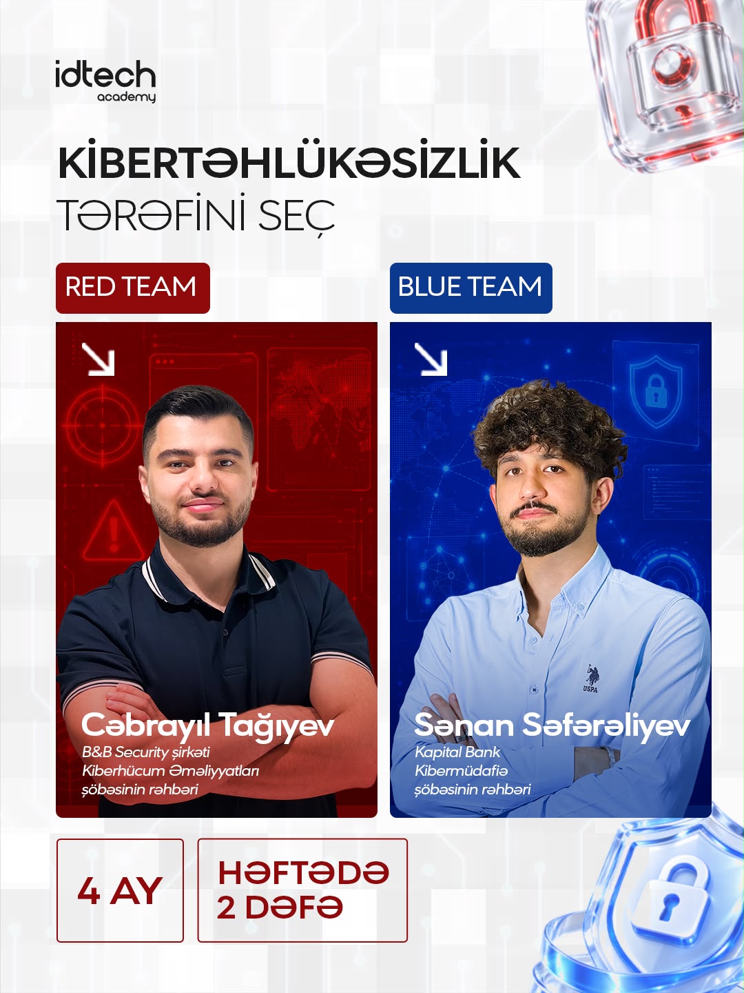 Red Team və Blue Team Nədir? Kibertəhlükəsizlikdə Ən Vacib İki Rol